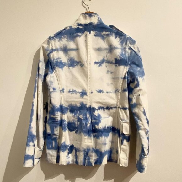 Alex Mill Hand Dyed: Tie Dyed Utility Jacket - Picture 2 of 3